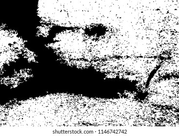 Grungy texture and old wall on background,monochrome style,vector illustration