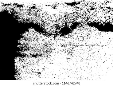 Grungy texture and old wall on background,monochrome style,vector illustration