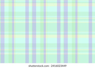 Grungy texture pattern check, aesthetic fabric tartan vector. Hispanic plaid textile seamless background in light and indigo color.