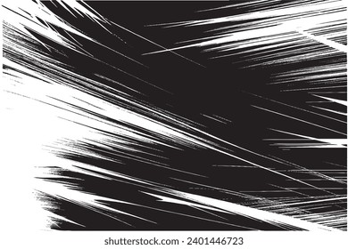 grungy texture of scratches vector illustration overlay monochrome background texture