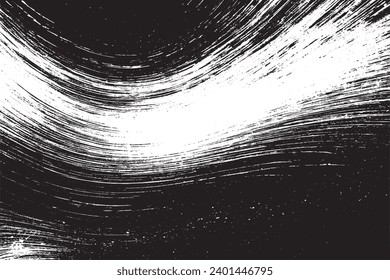 grungy texture of scratches vector illustration overlay monochrome background texture
