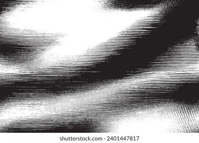 grungy texture of scratches vector illustration overlay monochrome background texture
