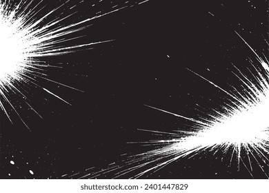 grungy texture of scratches vector illustration overlay monochrome background texture