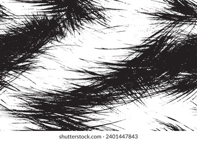 grungy texture of scratches vector illustration overlay monochrome background texture