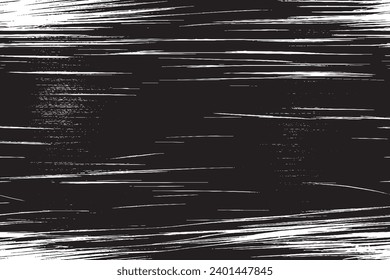 grungy texture of scratches vector illustration overlay monochrome background texture