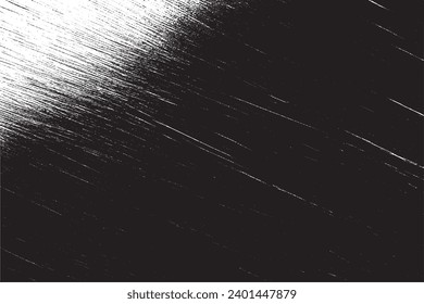 grungy texture of scratches vector illustration overlay monochrome background texture