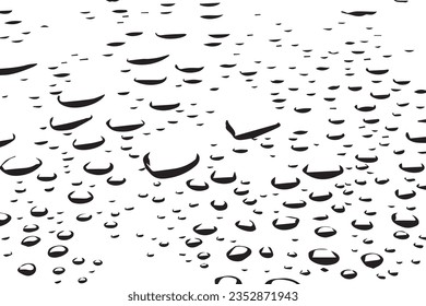 textura gruesa de la gota de agua