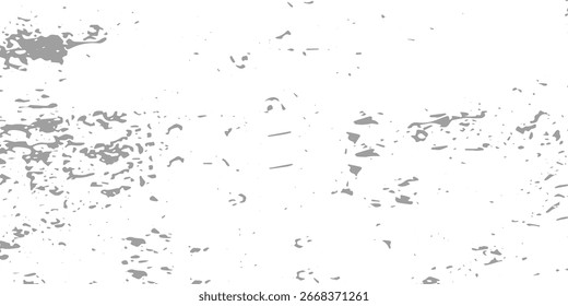 Grungy textured background with distressed marks and splatters for urban art and design transparent background