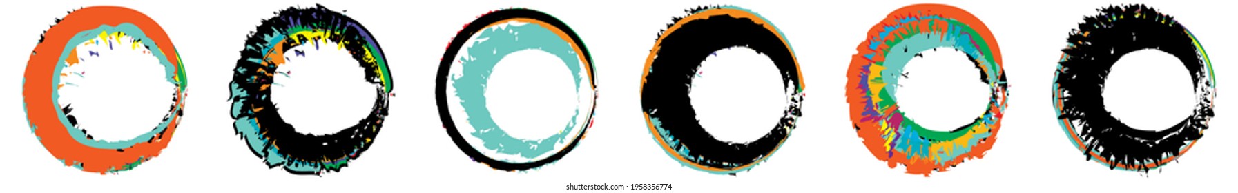 Grungy, elemento de ruptura rota. Pintura sucia, efecto tinte