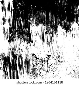 A grungy vector background. Distressed black vector backdrop