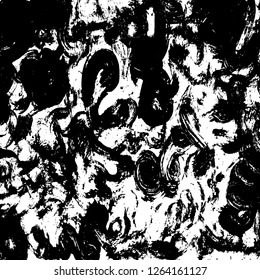 A grungy vector background. Distressed black vector backdrop