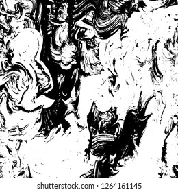 A grungy vector background. Distressed black vector backdrop