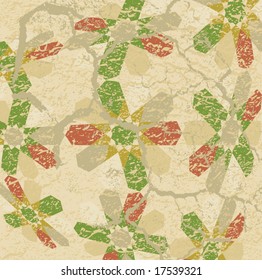 Grungy vector background illustration