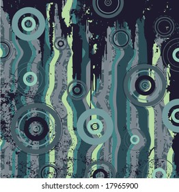Grungy vector background illustration