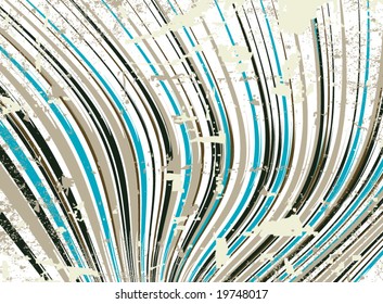Grungy vector background illustration