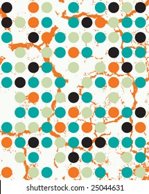 Grungy vector background illustration