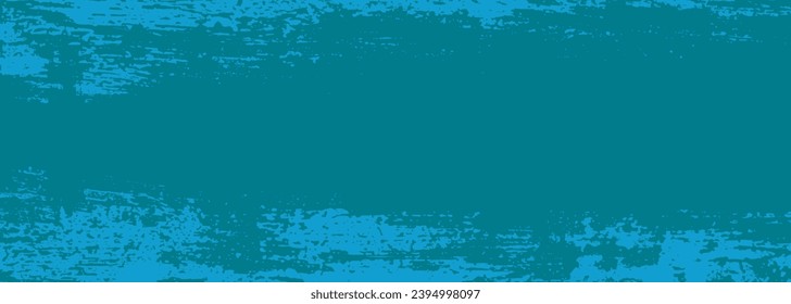 Grungy vector blue color texture for your design. Dusty scratchy surface. Horizontal brush stroke grunge punk texture for collage, placard, brochure, packaging, illustration, overlay, material design