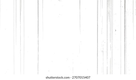 Grau Weiß und Grau Vertikale Linie Distress Textur Vektor Overlay für Design