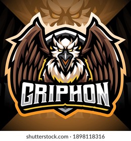 Gryphon Esport Mascot Logo Design