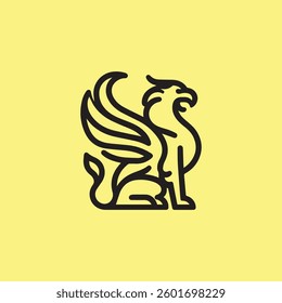 Gryphon line logo for sale.