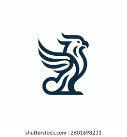 Gryphon line logo for sale.