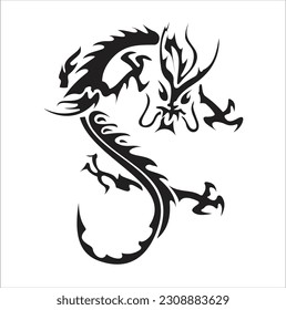 Gryphon Logo Black Color Logo Vector Template