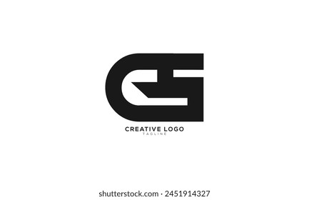 GS G5 Abstract initial monogram letter alphabet logo design