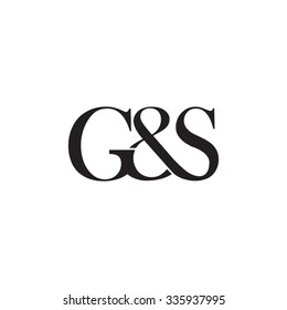 G&S Initial logo. Ampersand monogram logo