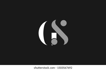 GS Letter Logo Design Template Vector