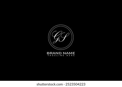 GS Letter Logo Design. Unique Attractive Creative Modern Initial GS Initial Based Letter Icon Logo