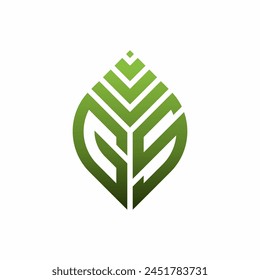 logo de gs simple limpio y elegante