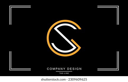 GS, SG, Abstract Letters Logo Monogram