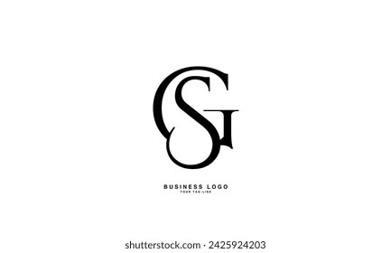 GS, SG, G, S, Abstract Letters Logo Monogram	