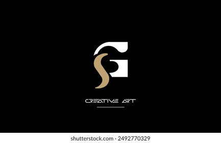GS, SG, G, S abstract letters logo monogram