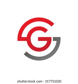 GS SG initial company circle S logo red