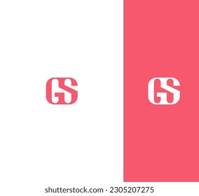 GS, SG letter modern branding logo