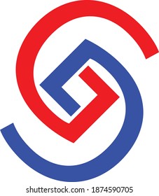 GS vector can make company logo name