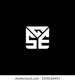 GSE letter logo vector design, GSE simple and modern logo. GSE luxurious alphabet design  
