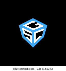 GSL letter logo vector design, GSL simple and modern logo. GSL luxurious alphabet design  