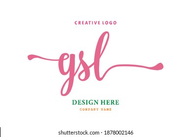 El logotipo de grabado GSL es sencillo, fácil de entender y autoritario