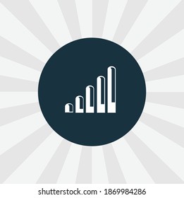 gsm icon. mobile signal isolated vector icon. digital technologies design element