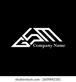 GSM logo design, GSM simple and modern logo. GSM luxurious alphabet design  