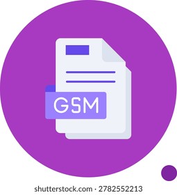 Gsm vector Icon Design Illustration