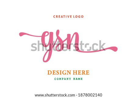 GSN lettering logo is simple, easy to understand and authoritative