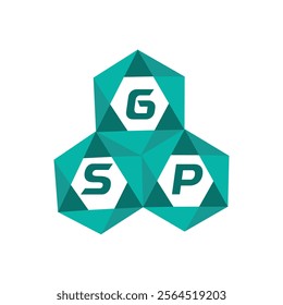 GSP creative minimalist letter logo. GSP unique vector initials alphabet letter logo design
