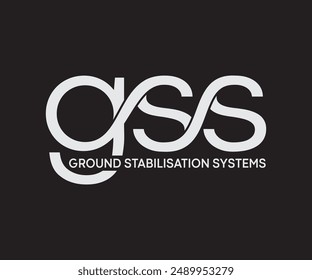 gss logo design free vector
