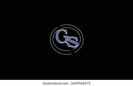 GS,SG,G,S resumo, letras, logotipo, monograma, estilo, símbolos, ambições, ícones, 

