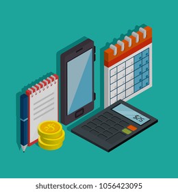 gst time set elements icons