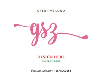 GSZ lettering logo is simple, easy to understand and authoritative