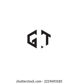 GT abstract concept in high quality professional design that will print well across any print media